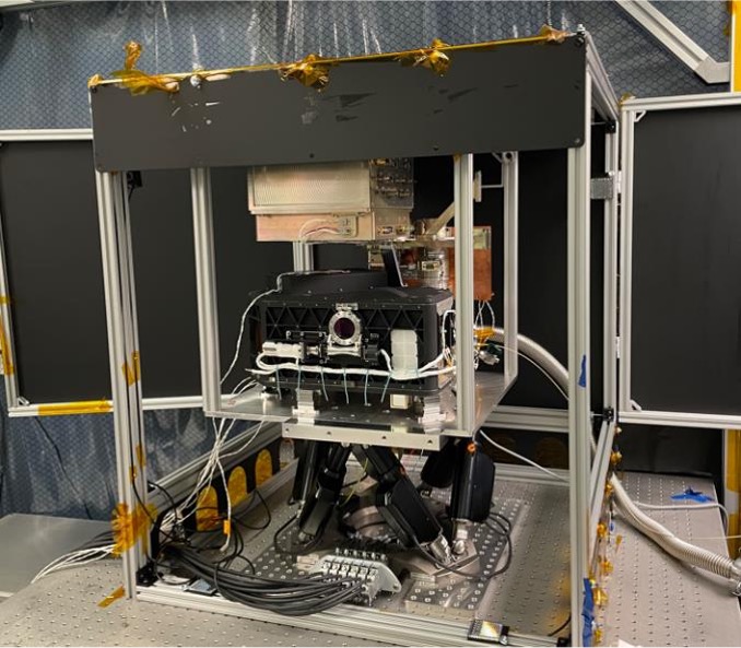 Completed Optical Cold Bench Cooling Test with New Equipment