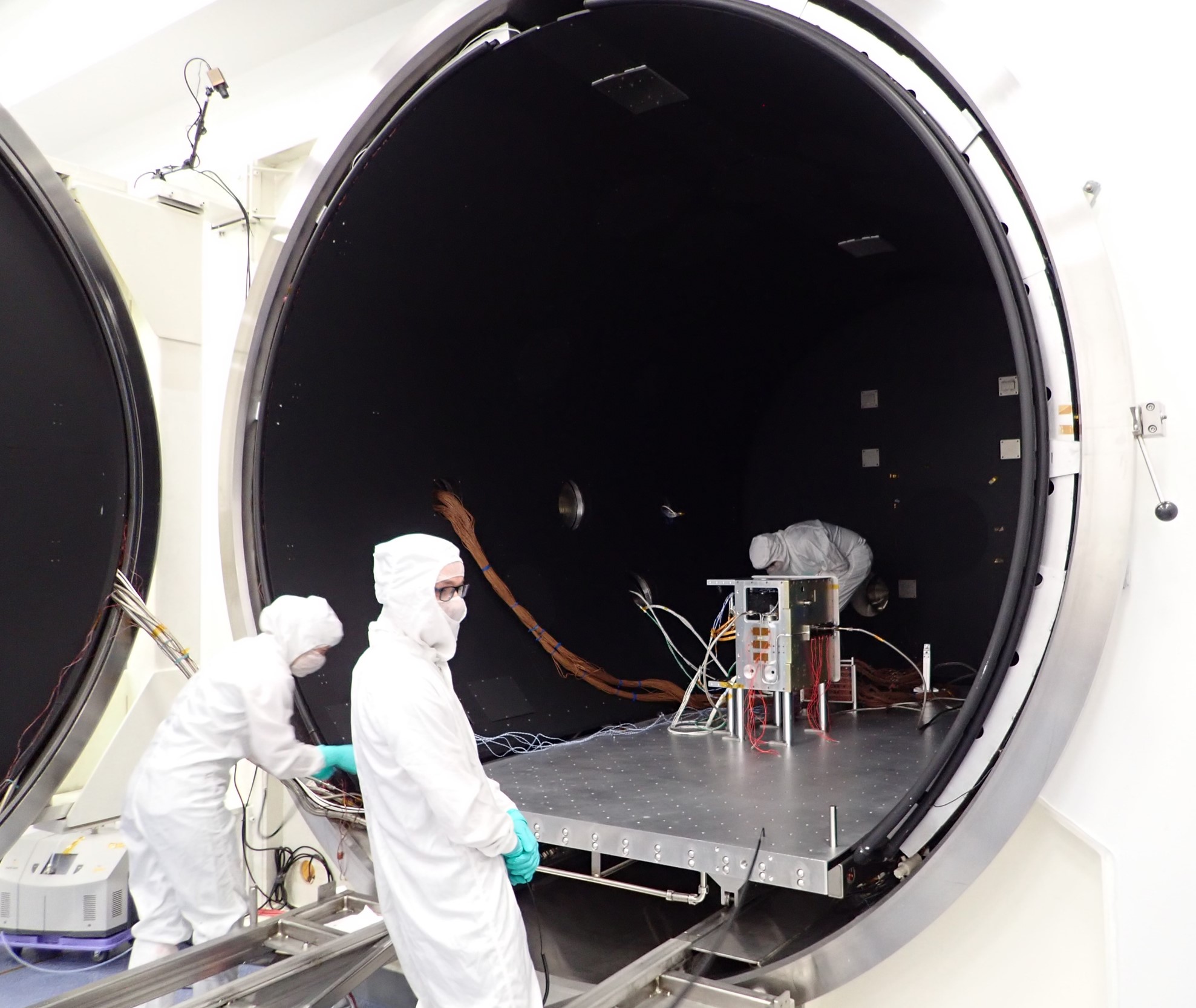 Completed HySICS Instrument Thermal Vacuum Chamber (TVAC) Testing